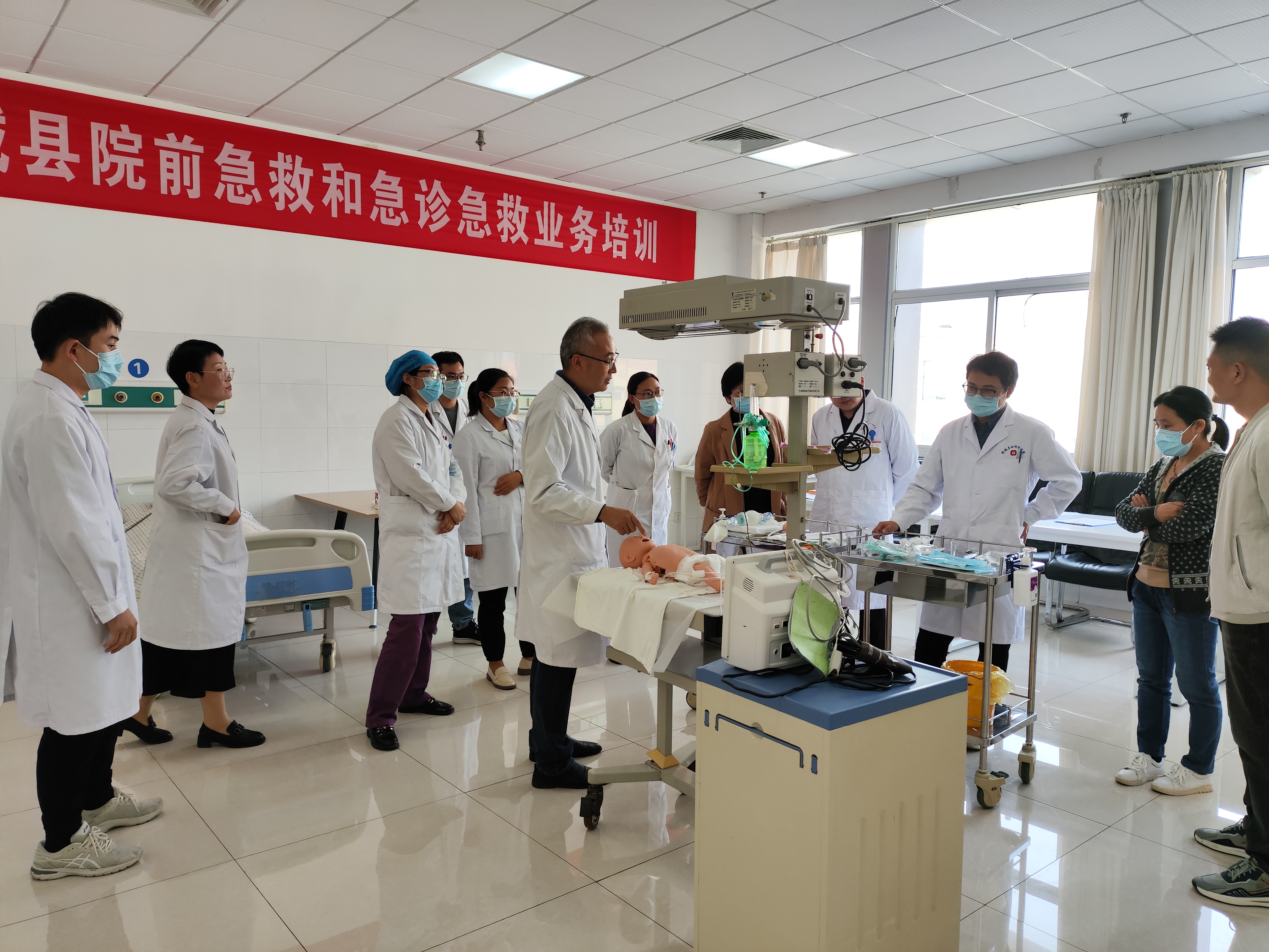 郯城县妇幼健康职业技能竞赛——危重孕产妇、危重新生儿救治竞赛在我院举行